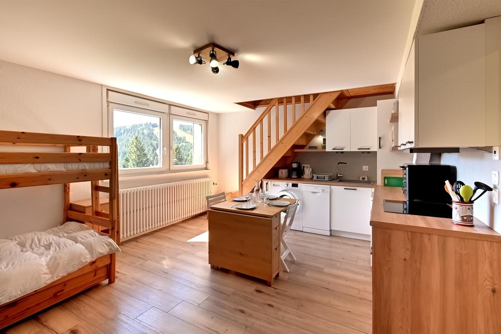 Le Nid Des Vosges - Appt Vue Montagne Apartment Gerardmer Ngoại thất bức ảnh